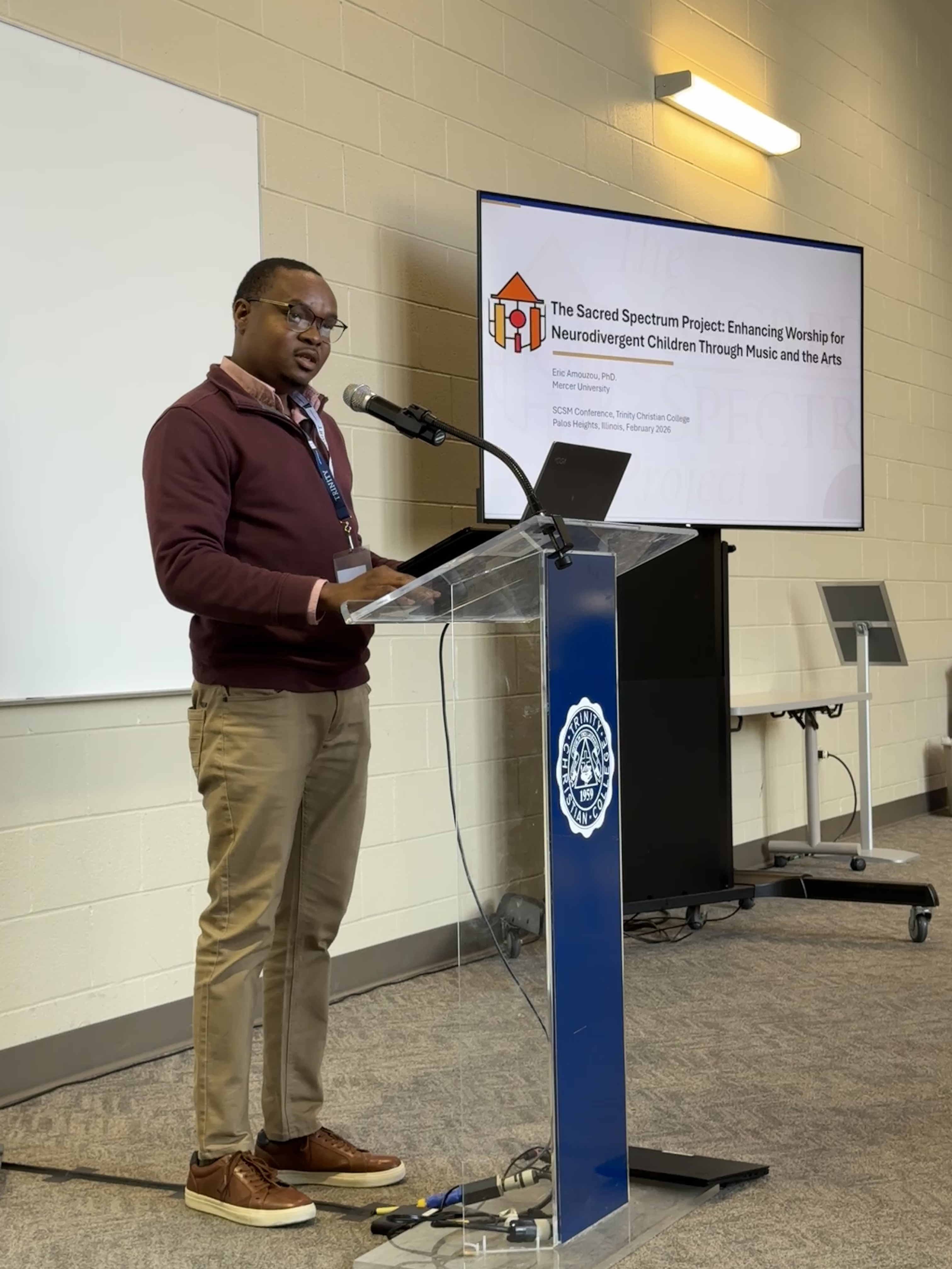 Eric Amouzou at SCSM 2026
